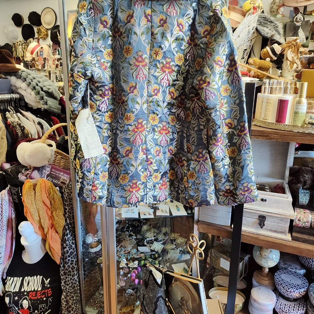 ARATTA FLORAL LAME BLAZER JACKET - Picture 5 of 5